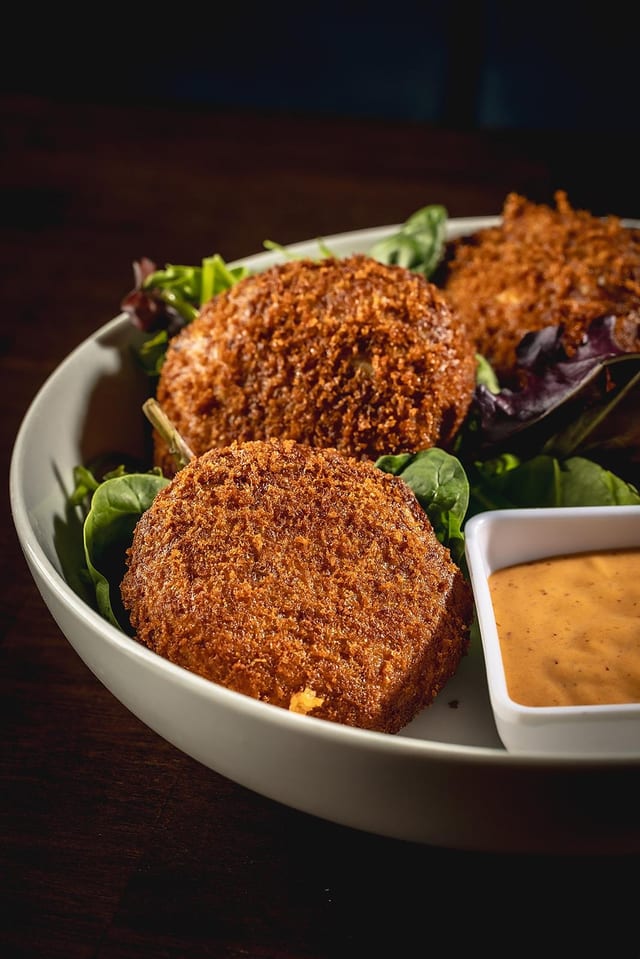 Crab Cakes.